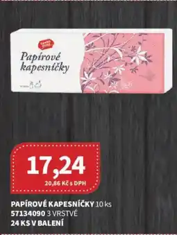 Kubík potraviny Papírové kapesníčky nabídka