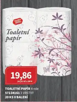 Kubík potraviny Toaletní papír nabídka