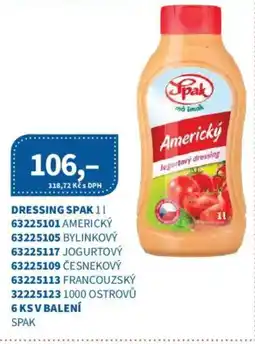 Kubík potraviny Dressing Spak nabídka