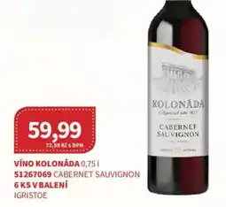 Kubík potraviny Víno Kolonáda nabídka