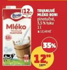 Penny Market Trvanlive mléko boni nabídka