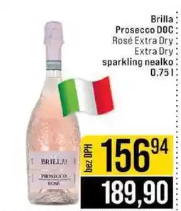 Jip Brilla Prosecco DOC Rosé Extra Dry Extra Dry s parkling nealko nabídka