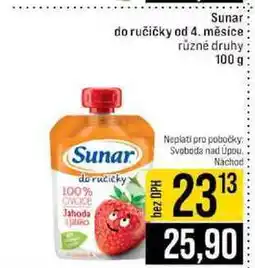 Jip Sunar do ručičky od 4. měsíce různé druhy nabídka