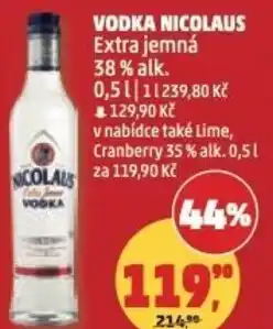 Penny Market Vodka nicolaus nabídka