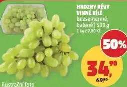 Penny Market Hrozny révy vinné bílé bezsemenné nabídka
