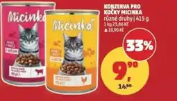 Penny Market Konzerva pro kočky micinka nabídka
