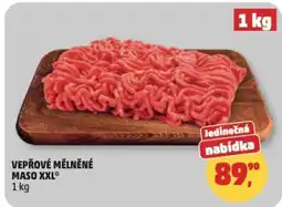Penny Market Vepřové mělněné maso xxl nabídka