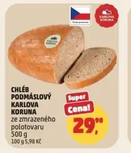 Penny Market Chléb podmáslový karlova koruna nabídka