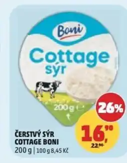 Penny Market Čerstvý sýr cottage boni nabídka