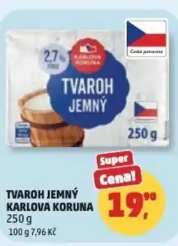 Penny Market Tvaroh jemný karlova koruna nabídka