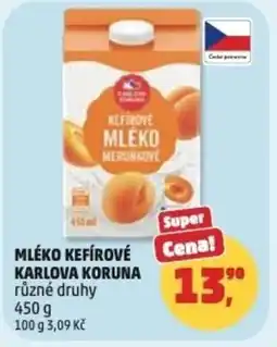 Penny Market Mléko kefírové karlova koruna nabídka