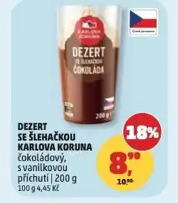 Penny Market Dezert se šlehačkou karlova koruna nabídka