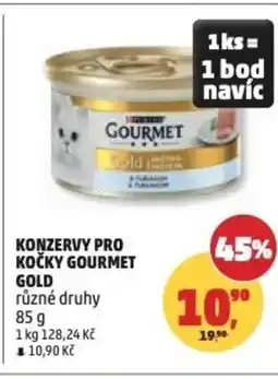 Penny Market Konzervy pro kočky gourmet gold nabídka