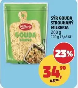 Penny Market Sýr gouda strouhaný milkeria nabídka