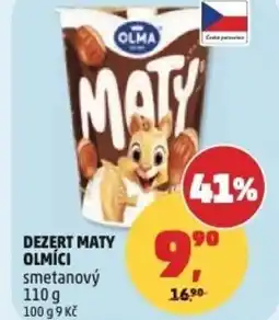 Penny Market Dezert maty olmíci smetanový nabídka