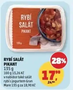 Penny Market Rybí salát pikant nabídka