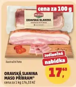 Penny Market Oravská slanina maso příbram nabídka