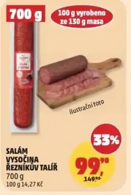 Penny Market Salám vysočina řezníkův talíř nabídka