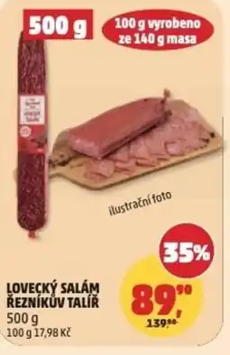 Penny Market Lovecký salám řezníkův talíř nabídka