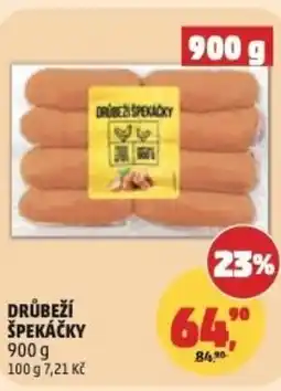 Penny Market Drůbeží špekáčky nabídka