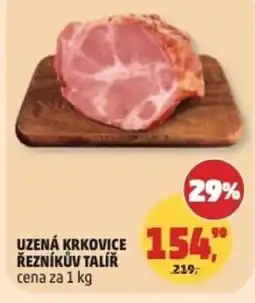 Penny Market Uzená krkovice řezníkův talíř nabídka
