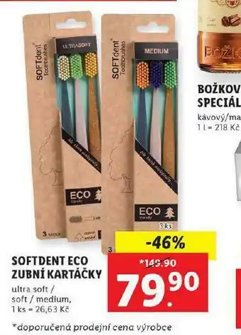 Lidl Sofdent zubní kartáčky nabídka