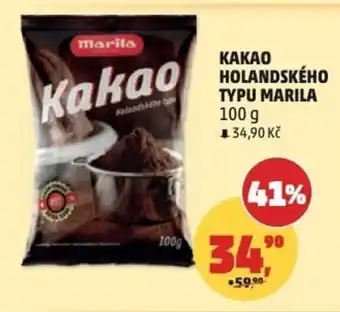 Penny Market Kakao holandského typu marila nabídka