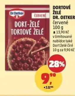 Penny Market Dortové želé dr. oetker červené nabídka