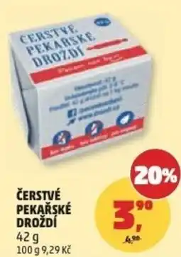 Penny Market Čerstvé pekařské droždí nabídka