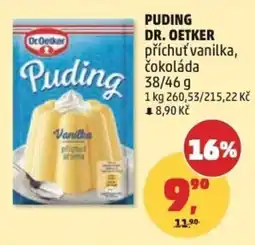 Penny Market Puding DR. OETKER příchuť vanilka, čokoláda nabídka