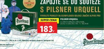 Lidl Pivo pilsner urquell nabídka