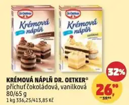 Penny Market Krémová náplň dr. oetker příchuť čokoládová, vanilková nabídka