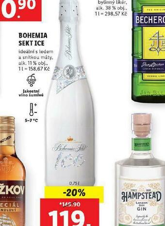 Lidl Bohemia sekt ice nabídka