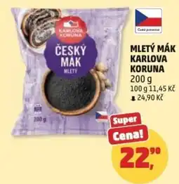 Penny Market Mletý mák karlova koruna nabídka