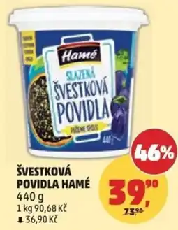 Penny Market Švestková povidla hamé nabídka