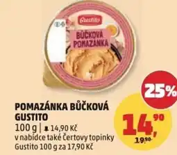 Penny Market Pomazánka bůčková gustito nabídka