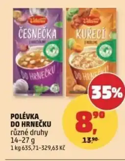 Penny Market Polévka do hrnečku nabídka