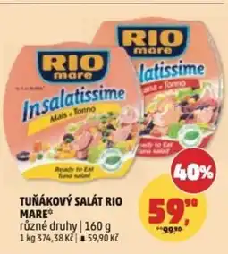 Penny Market Tuňákový salát rio mare nabídka