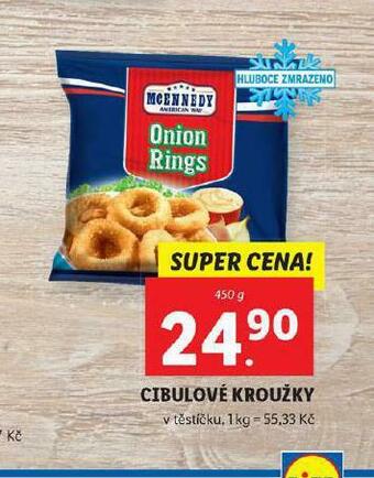 Lidl Cibulové kroužky nabídka