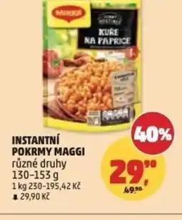 Penny Market Instantní pokrmy MAGGI nabídka