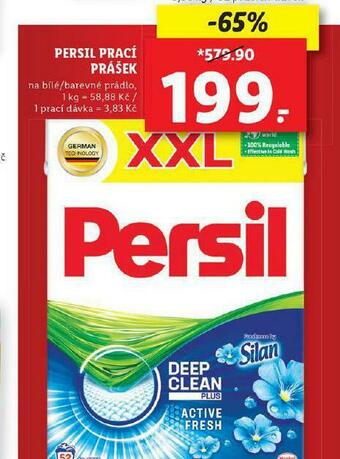 Lidl Persil prací prostředek nabídka