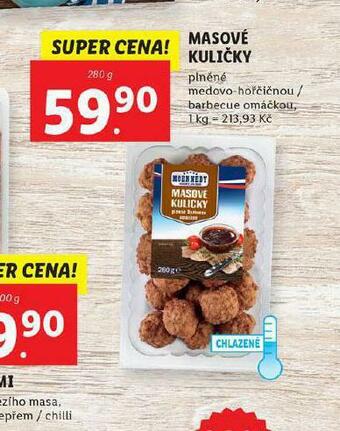 Lidl Masové kuličky nabídka