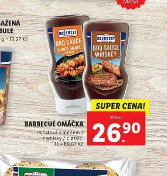 Lidl Barbecue omáčka nabídka