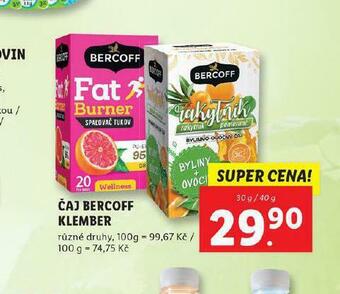 Lidl Čaj bercoff klember nabídka