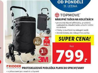 Lidl Nákupní taška na kolečkách nabídka