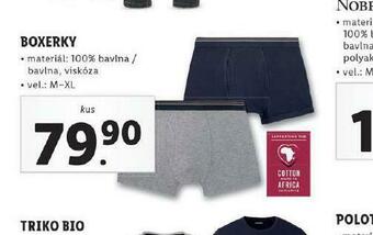 Lidl Boxerky nabídka