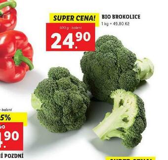Bio brokolice