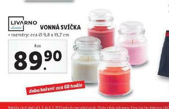 Lidl Vonná svíčka nabídka