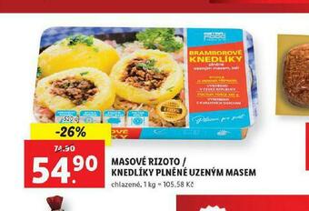 Lidl Knedlíky plněné uzeným masem nabídka