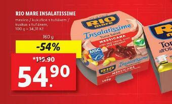 Lidl Rio mare insalatissime nabídka